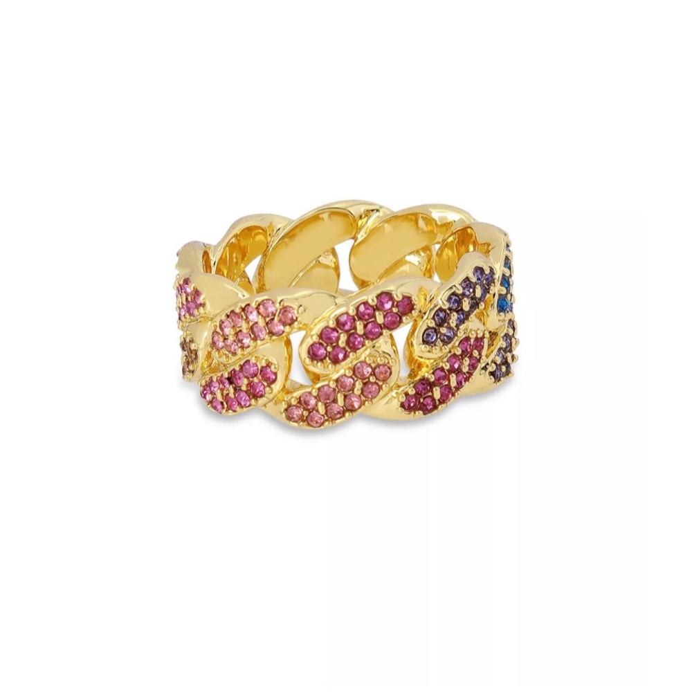 Kurt Geiger London              Rainbow Link Band Ring